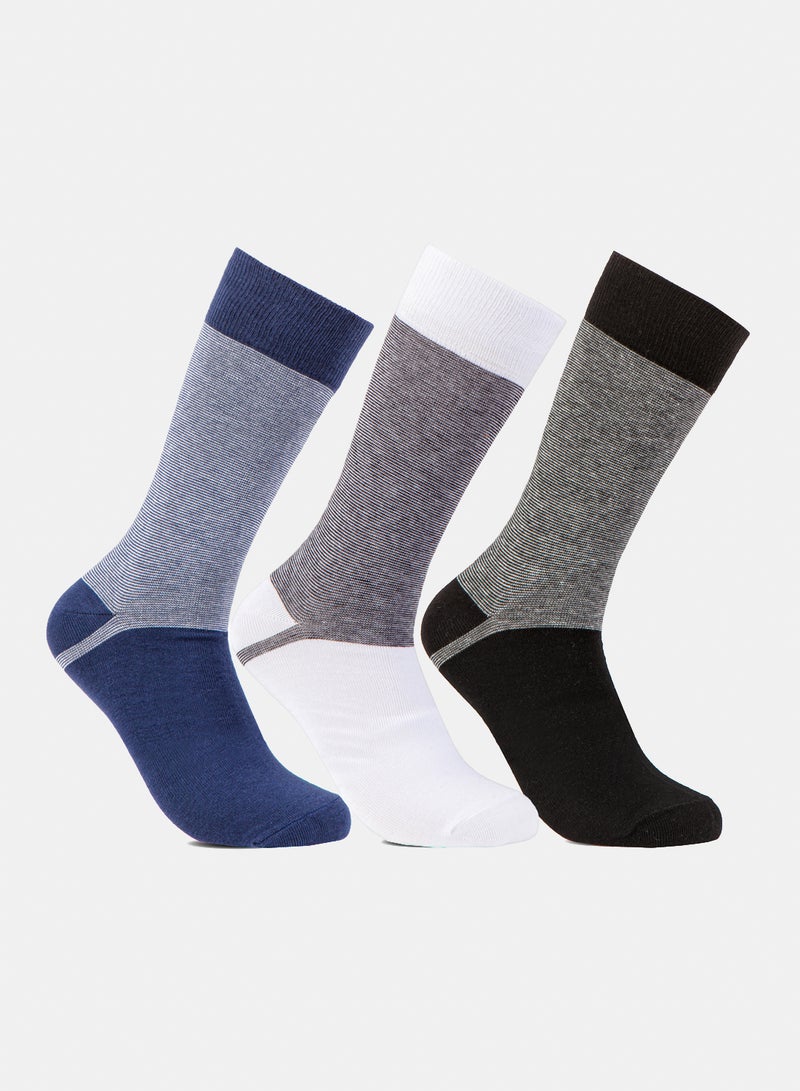 Odds Men's  Pack of 3 Classic Patterned Socks - Image 1